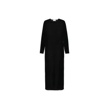 Jean Paul Gaultier Morphing Pinstripe Mesh Midi Dress