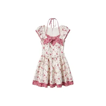SKYA Short Sleeved Dress Women's Pink