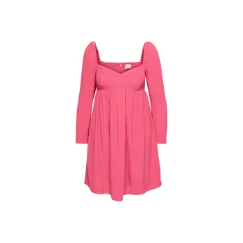 ARITZIA Sunday Best Halle Dress Long-Sleeved Dresses Women's Ultra Pink/Pink
