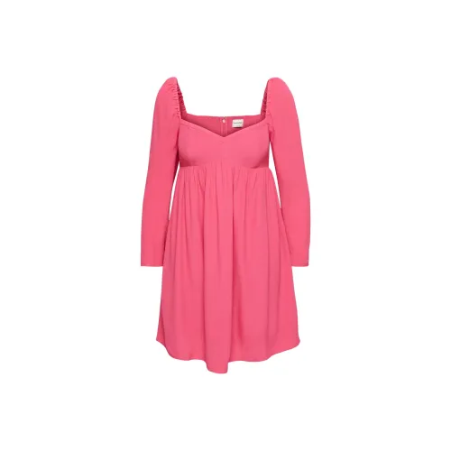 ARITZIA Sunday Best Halle Dress Long-Sleeved Dresses Women's Ultra Pink/Pink