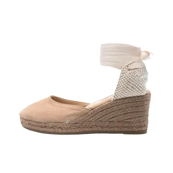 Manebí Manebi Hamptons Ankle Strap Wedge Espadrilles
