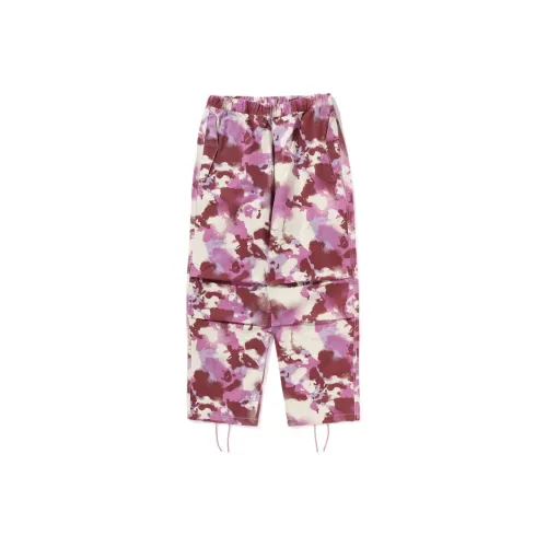 A BATHING APE Camouflage print Trousers
