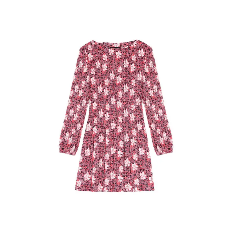 Maje Long-Sleeved Dresses Women's Red-0