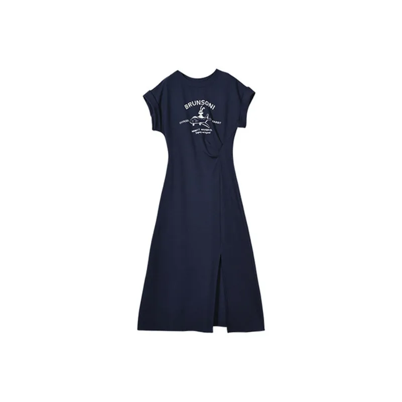 The Plums Are Cooked Summer Short Sleeved Dress Women's-5