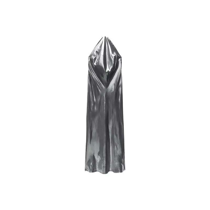ZARA Slip Dresses Women's Dark Silver-0