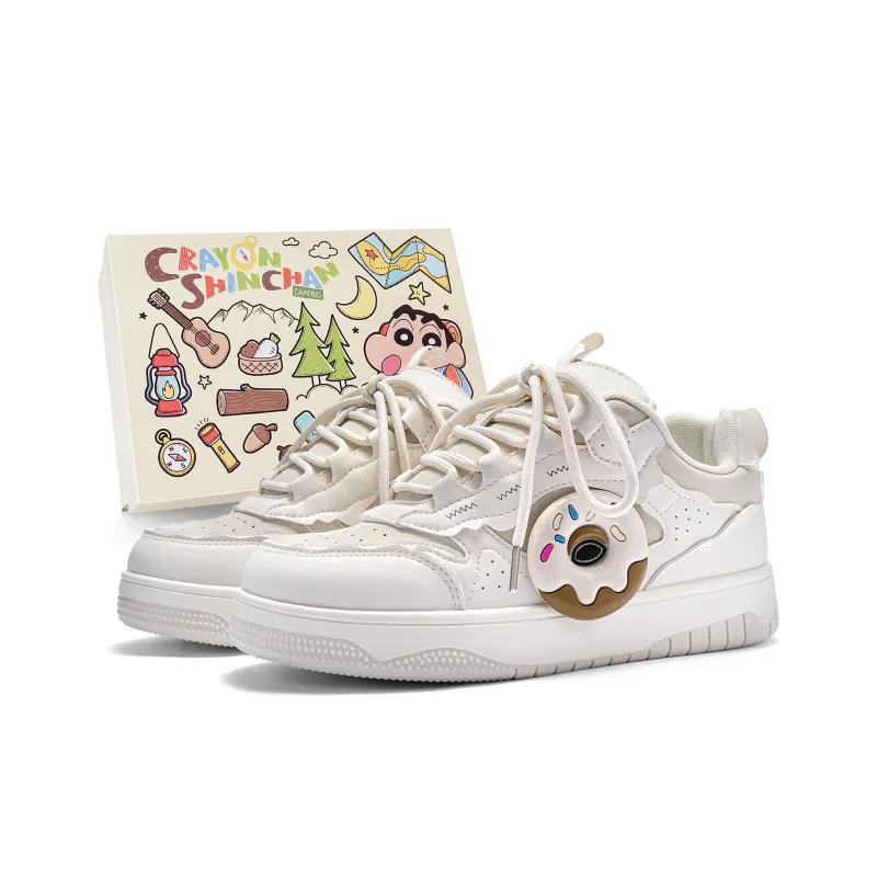 Crayon Shinchan Slip Resistant, Abrasion Resistant, Breathable Low Top Skateboard Shoes Unisex-0
