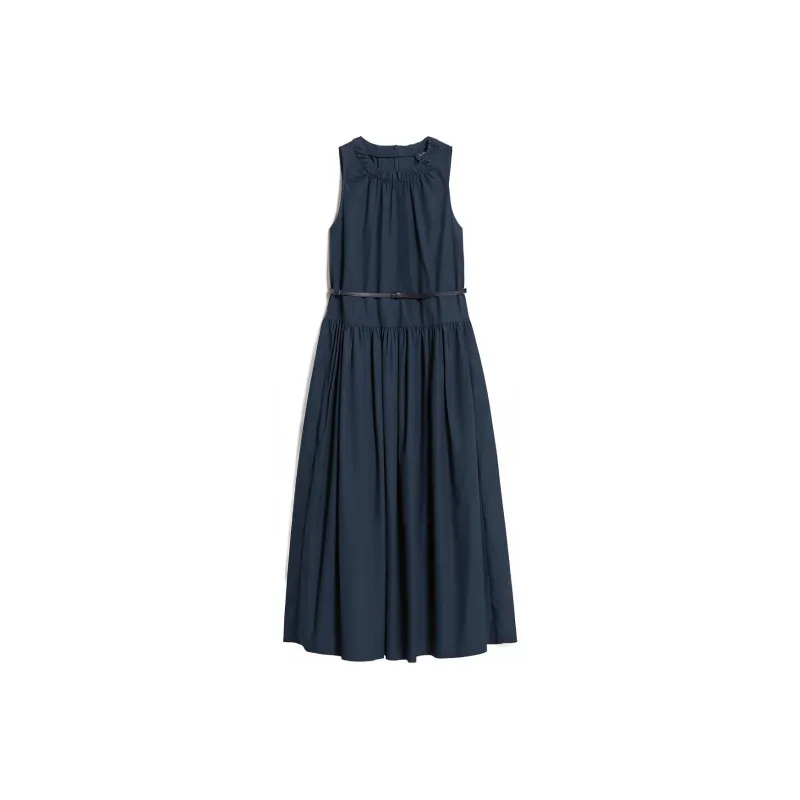 MaxMara Sleeveless Dress Women's Midnight Blue-0