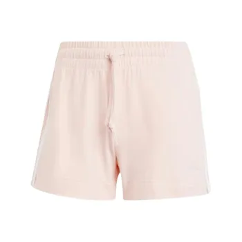 Adidas ESSENTIALS SLIM 3-STRIPES SHORTS Casual Shorts Women's Sand Pink