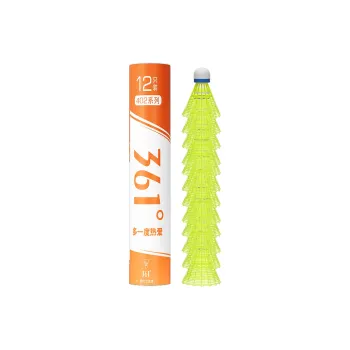 361° 402 Nylon Shuttlecock 12 Pack Nylon Shuttlecocks