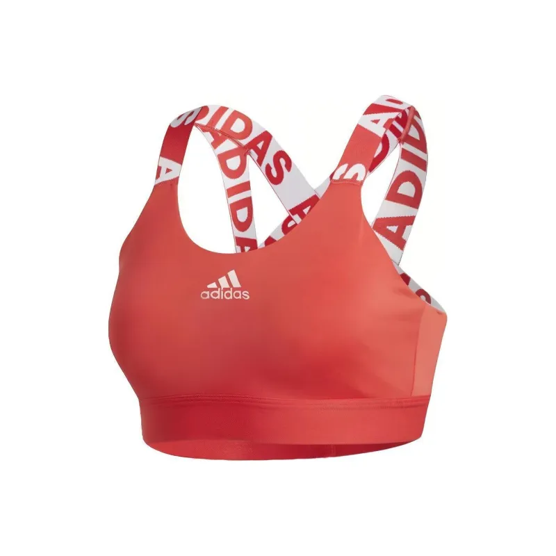 adidas Don't Rest Branded Bra Red-0