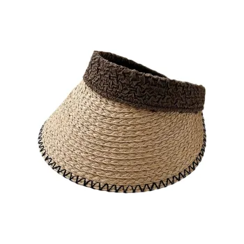 MITHAOL KUSC Straw Woven Sun Protection Hats Women's
