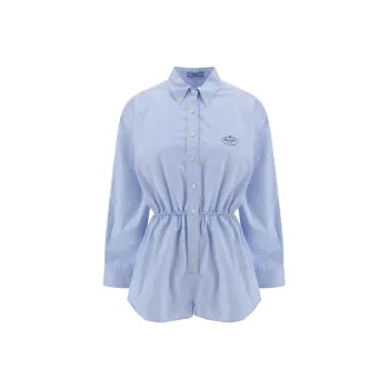 PRADA FW23 Jumpsuit Women's Blue