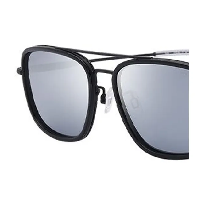 NAUTICA Metal Aviator Sunglasses Unisex Black-2