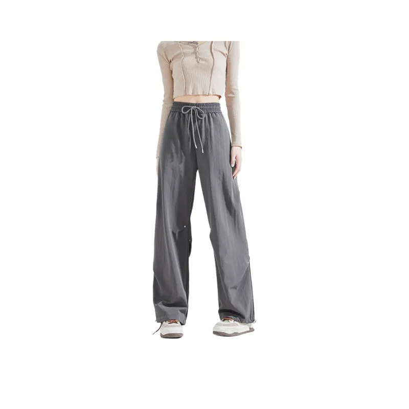 Tonlion Cargo Pants Women's Mist Gray-0