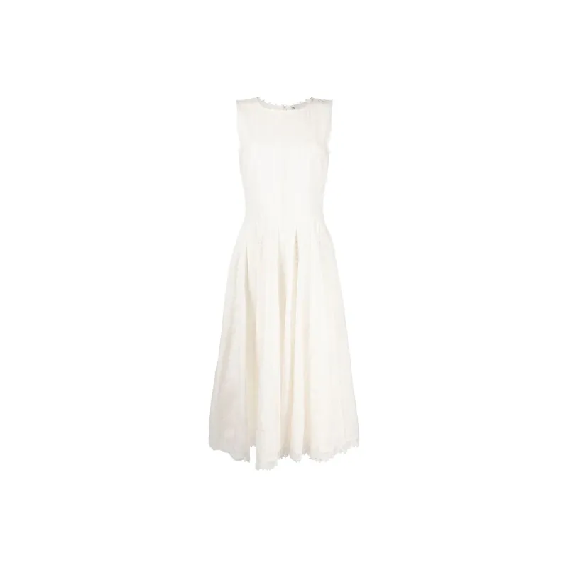 TORY BURCH Sleeveless Dresses Women's White-0