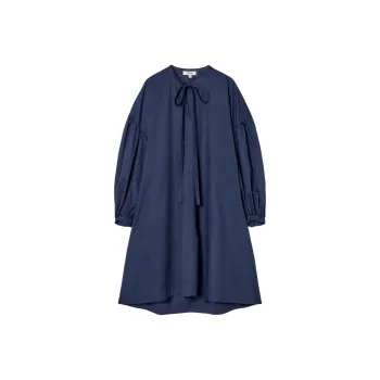 COS Long Sleeved Dresses Women's Navy Blue