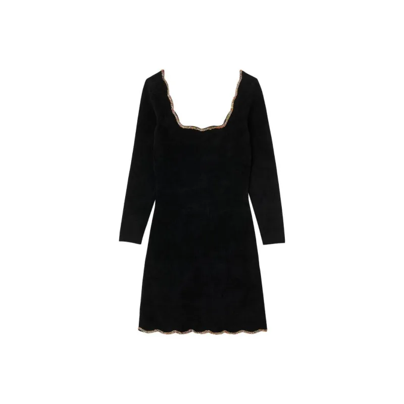 Sandro Rhinestone-embellished Minidress-0