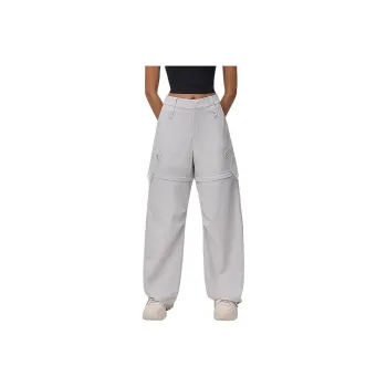 Particle Fever Cargo Pants Women's Gray Silver