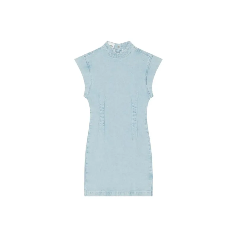 ISABEL MARANT Nina Denim Mini Dress-0