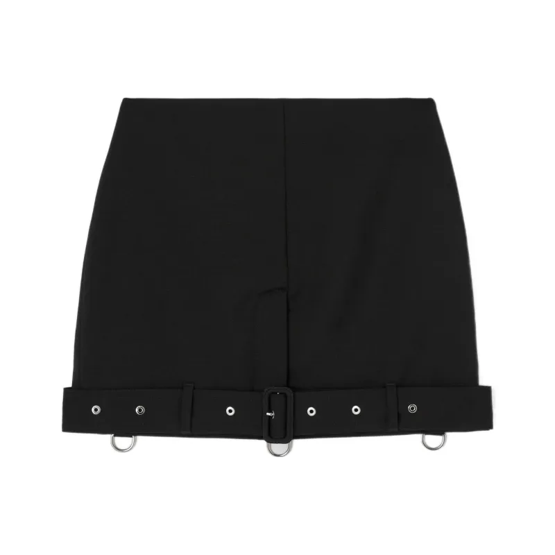 Burberry Casual Short Skirts Women's Black-0