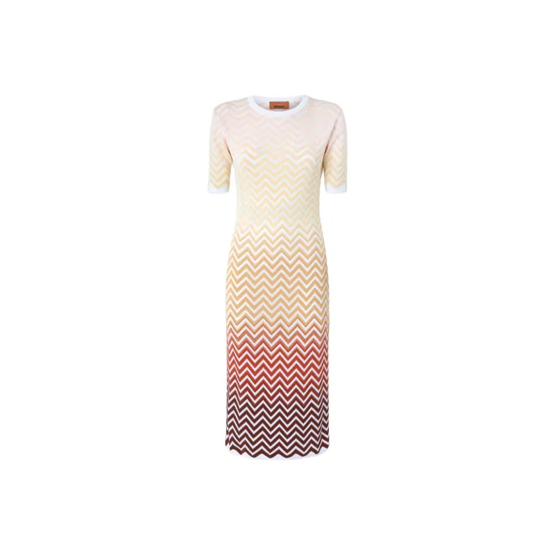 MISSONI Zigzag woven Midi Dress-0