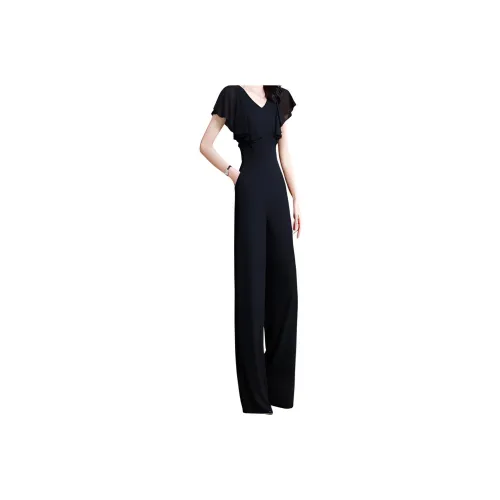 Mapping Jumpsuits Women's Black