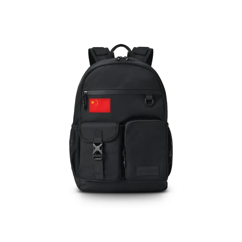 LiNing Polyester Backpack Regular Unisex Black-7