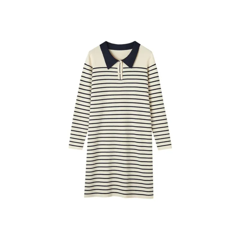 Dme Long Sleeved Dresses Women's Ecru-0