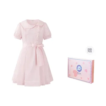 Tokyo Season Short Sleeved Dress Summer Women's Gift Box Set Pink