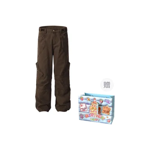 QUIET ANGEL Cargo Pants Women's Brown