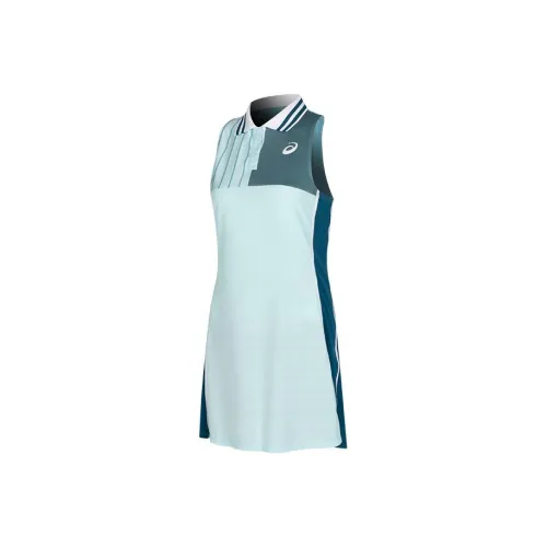 Asics Sleeveless Dress Women's Light Blue