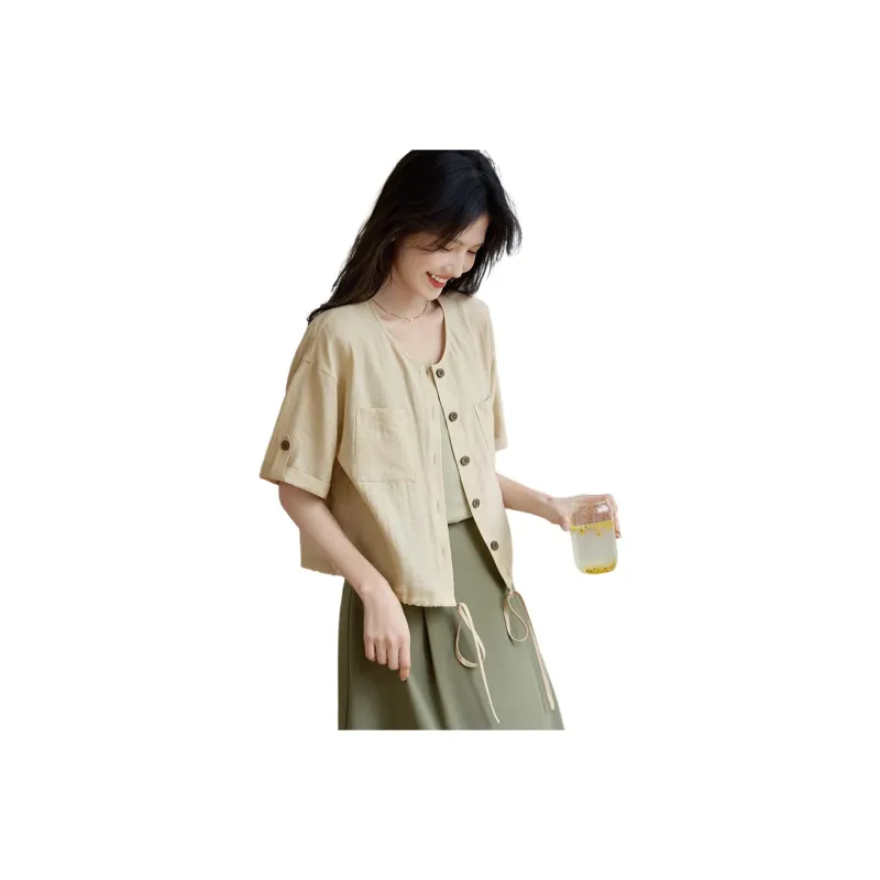 XWI Shirts Women's Khaki-0
