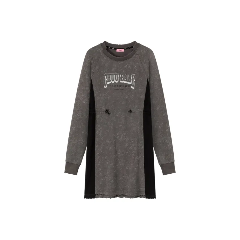 CHUU Long Sleeved Dresses Women's Black-0