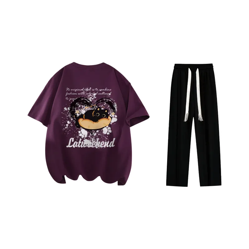 LA'T.WEEKEND Casual Sportswear Unisex-18