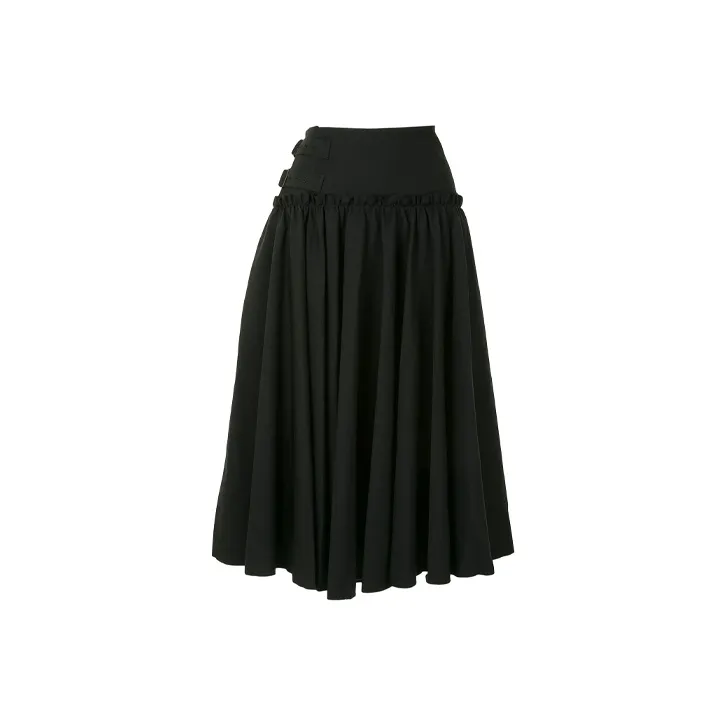 Yohji Yamamoto Drawstring Pleated Skirt-0