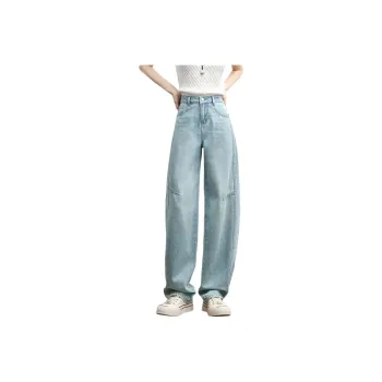 HIPPIEMISS Jeans Women's Vintage Light Blue