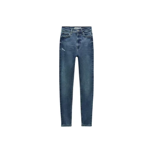 ZARA Jeans Women's Medium Blue