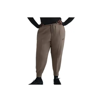 Nike Sportswear Tech Fleece Knitted Sports Pants Women's Brown