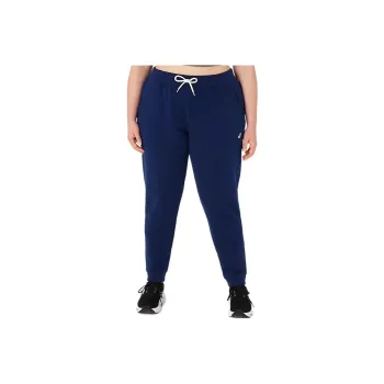 Asics Sunday Sana Fleece Jogger Knitted Sports Pants Women's Navy