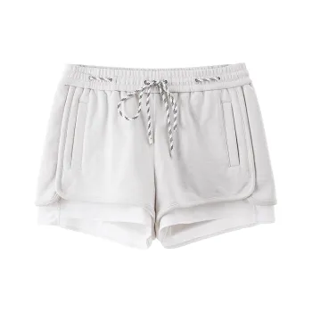 Miss Sixty Casual Shorts Women's Gray White