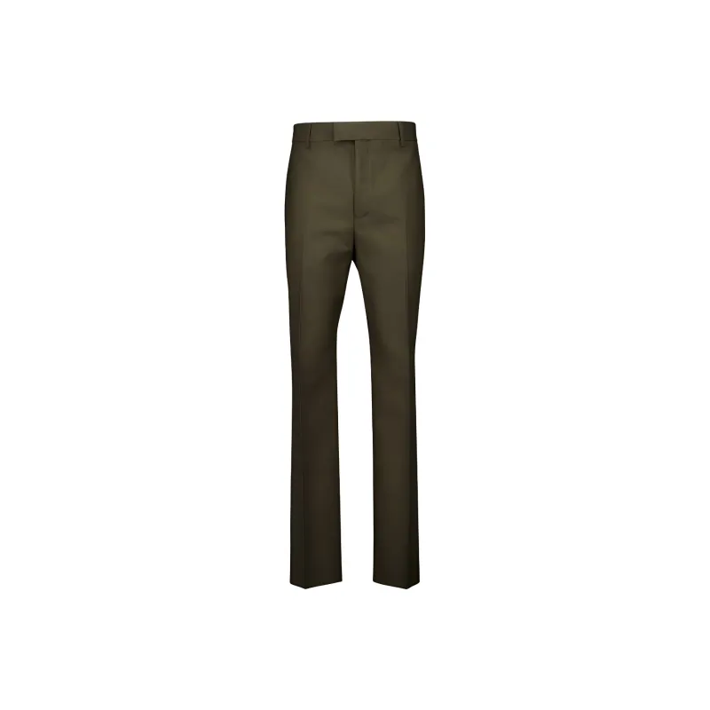 Ferragamo Flat Front Trousers-0