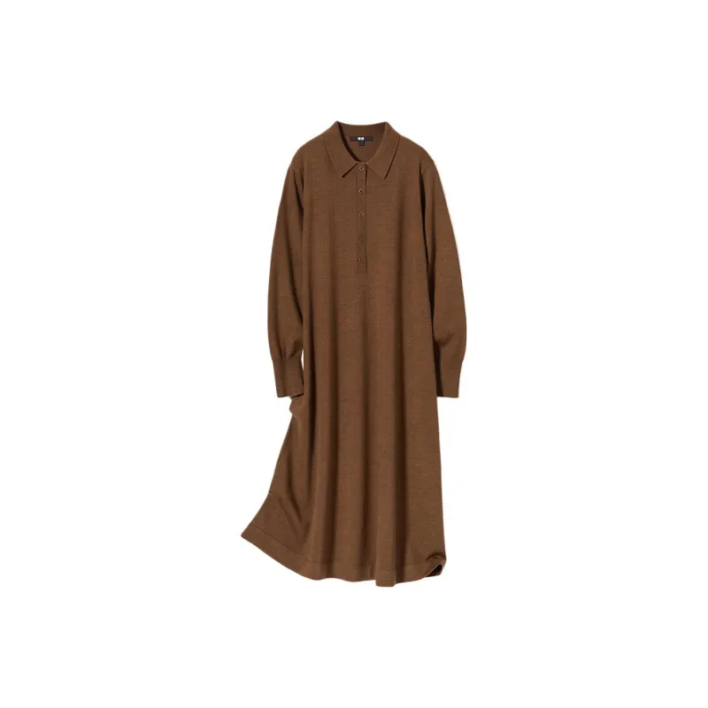 UNIQLO Long Sleeved Dresses Women's-0