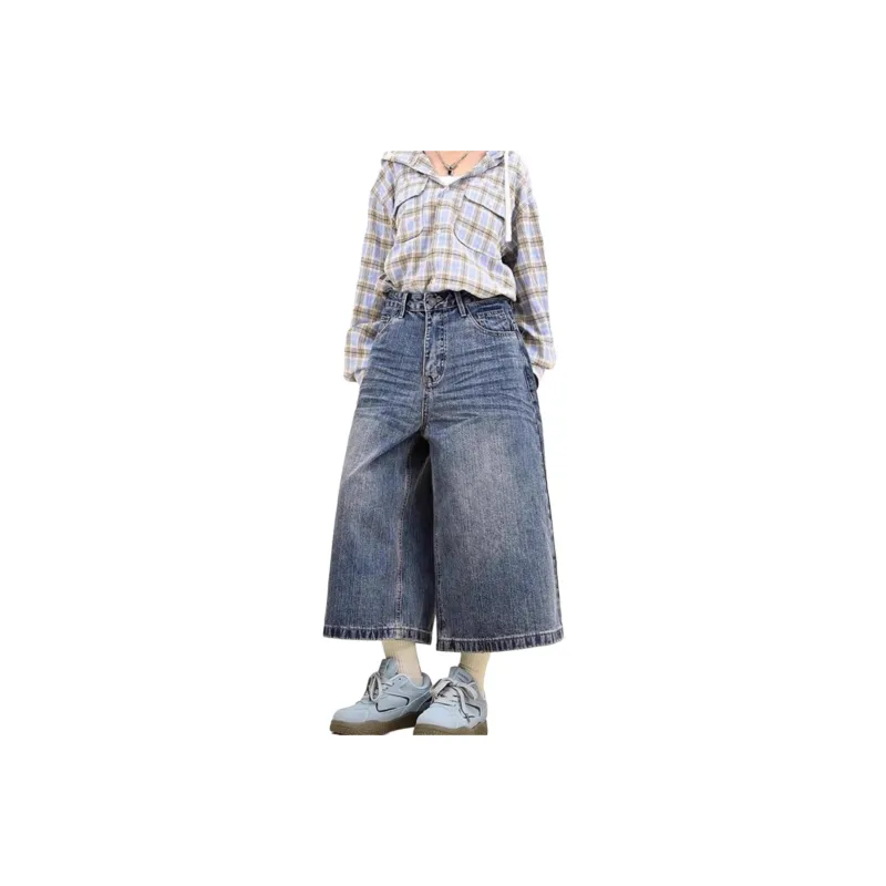 KVIV Denim Shorts Men Blue -0