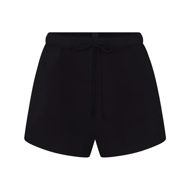 SKIMS COTTON FLEECE CLASSIC SHORT Casual Shorts Women's ONYX/Onyx-0