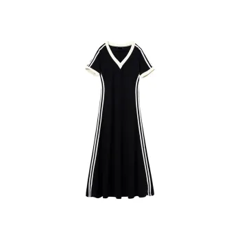 JOSR Short Sleeved Dresses Women's Black