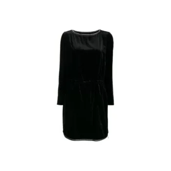 GIORGIO ARMANI Long-Sleeved Dresses Women's Black