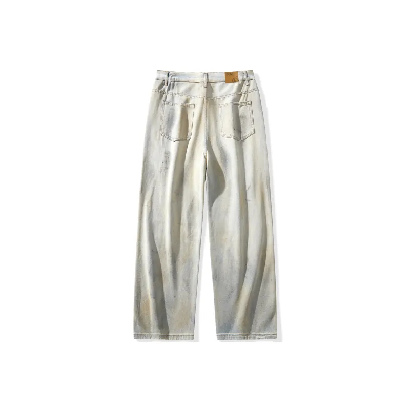 ZRO Jeans Unisex Yellow Mud-1