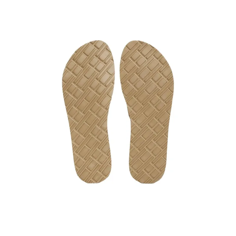 Tommy Hilfiger TH Monogram EVA Abrasion Resistant Flip Flops Women's Brown-5