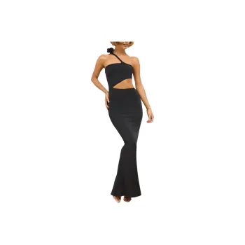 OH POLLY KALINA Sleeveless Dress Women's Black