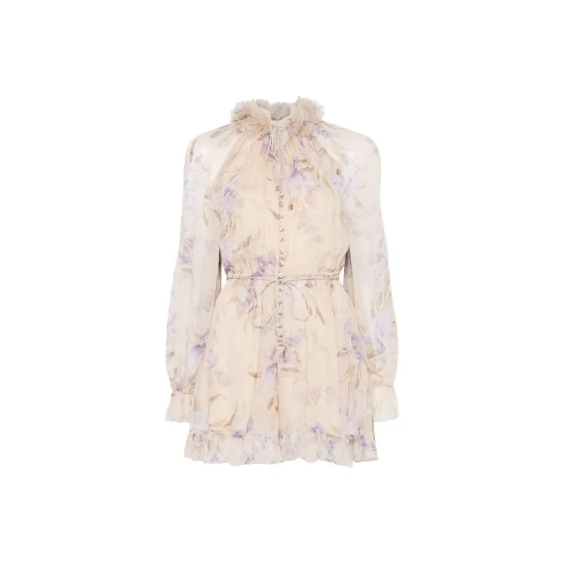 Zimmermann Eden Flutter Playsuit-0
